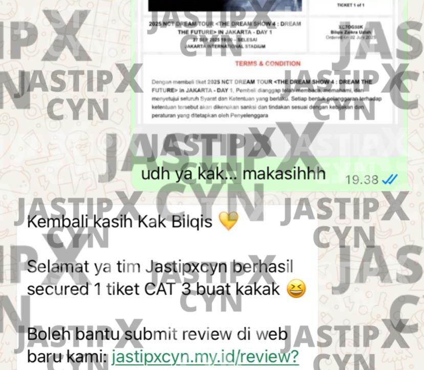 Bilqis TDS 4 NCT DREAM Indonesia